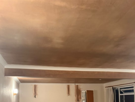 Large Artex Ceilings Skimmed Smooth in Runcton | B Bell Plastering